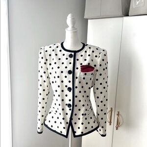ON TREND: Polka Dot Blazer